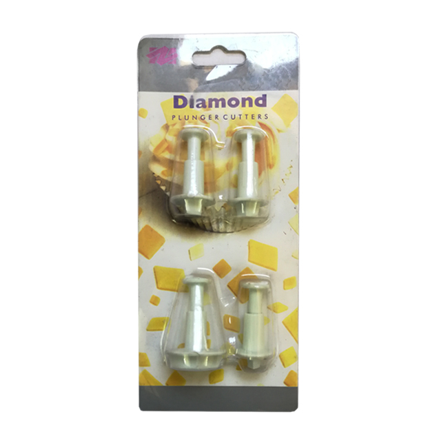 کاتر فشاری طرح مربع بسته 4 عددی کد 8152