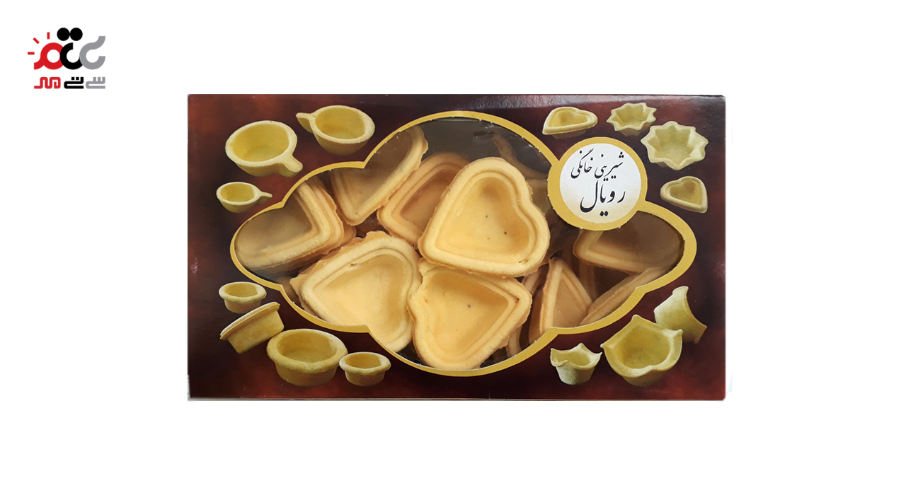 نان تارت شیرین رویال طرح قلب