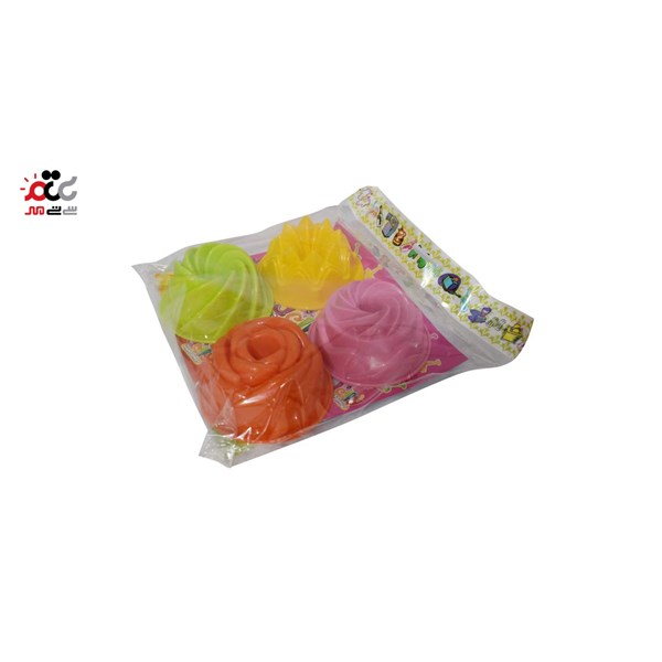 قالب ژله پلاستیکی طرح مختلط کد 5139