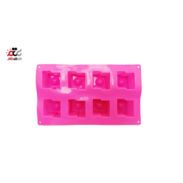 قالب کیک و ژله سیلیکونی طرح اسکوئر کد 2121
