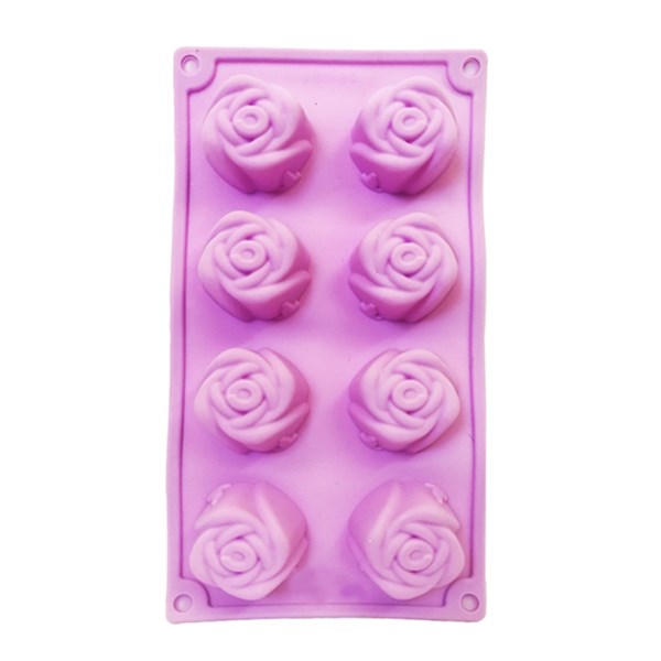قالب کیک و ژله سیلیکونی طرح Rose کد 2123