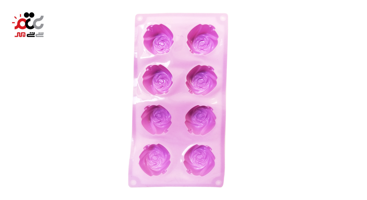 قالب کیک و ژله سیلیکونی طرح Rose کد 2123