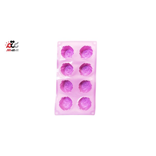 قالب کیک و ژله سیلیکونی طرح Rose کد 2123