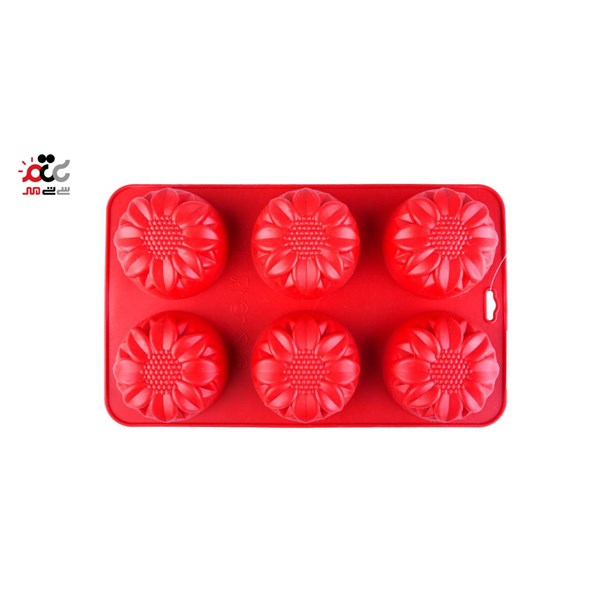 قالب کیک و ژله سیلیکونی طرح گل آفتاب گردان کد 2114