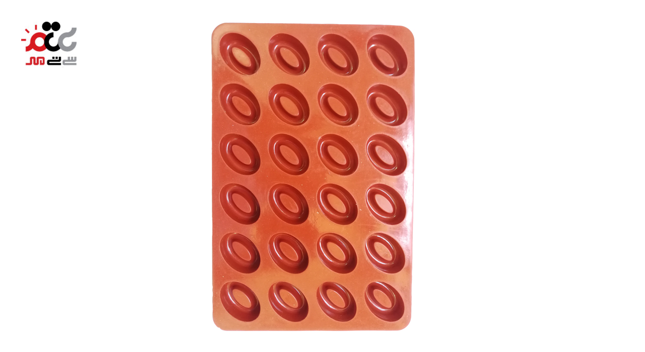 قالب کیک و ژله سیلیکونی بیضی کد 2130