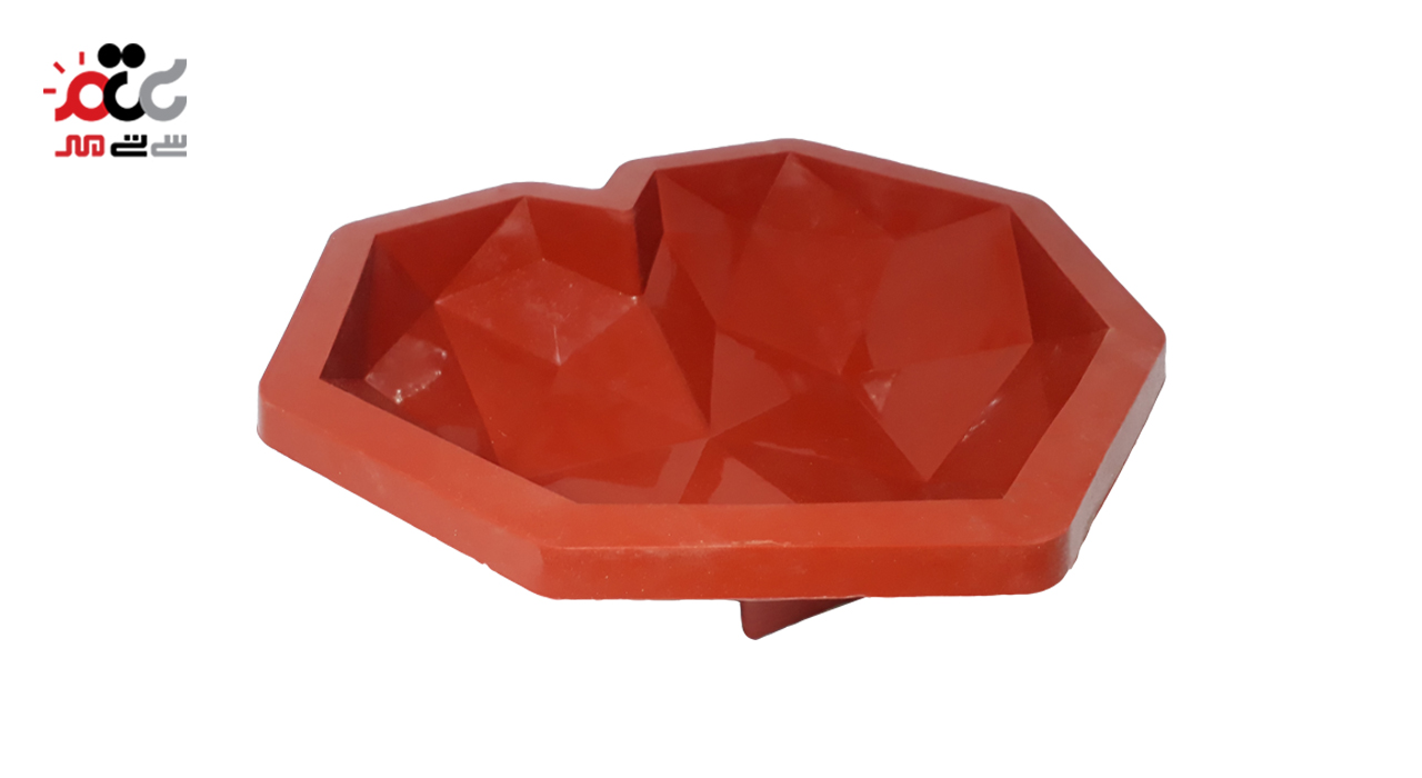 قالب ژله سیلیکونی طرح قلب تکی سوپرایز کد 1154