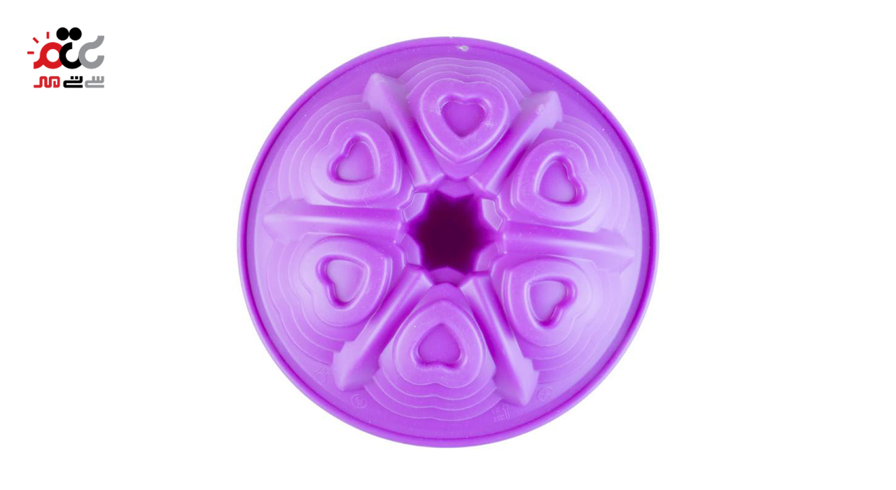 قالب ژله پلاستیکی طرح قلب کد 1202