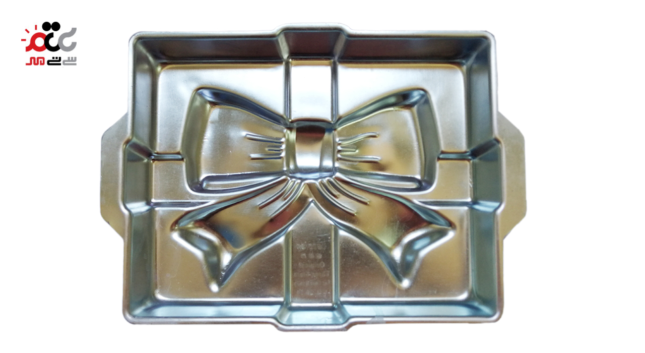 قالب کیک و ژله فلزی  طرح پاپیون کد 6117
