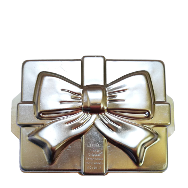 قالب کیک و ژله فلزی  طرح پاپیون کد 6117