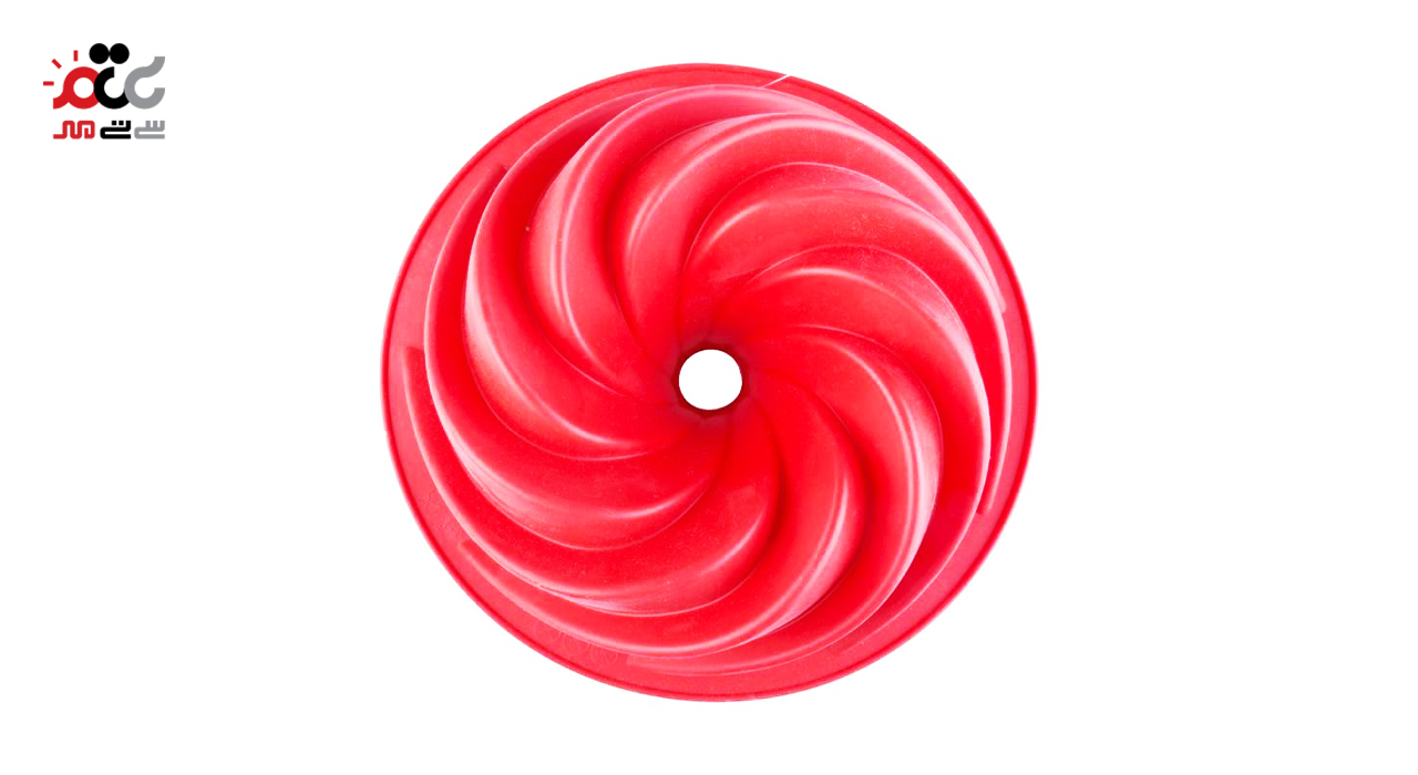 قالب کیک و ژله سیلیکونی طرح پیچک کد 1112