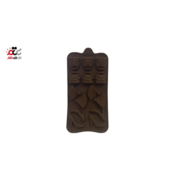 قالب شکلات سیلیکونی طرح مختلط کد 3129