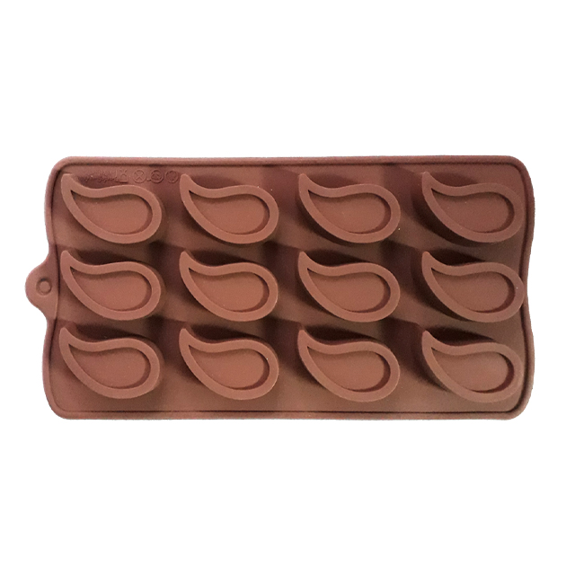 قالب شکلات سیلیکونی طرح بته جقه کد 3141