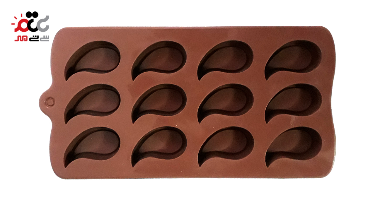 قالب شکلات سیلیکونی طرح بته جقه کد 3141