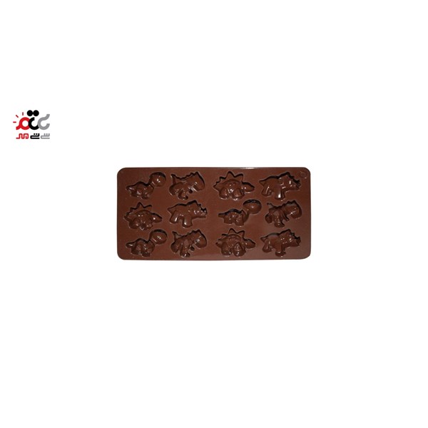 قالب شکلات سیلیکونی طرح دایناسور کد 3115