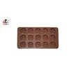 قالب شکلات سیلیکونی طرح گل رز کد 3119