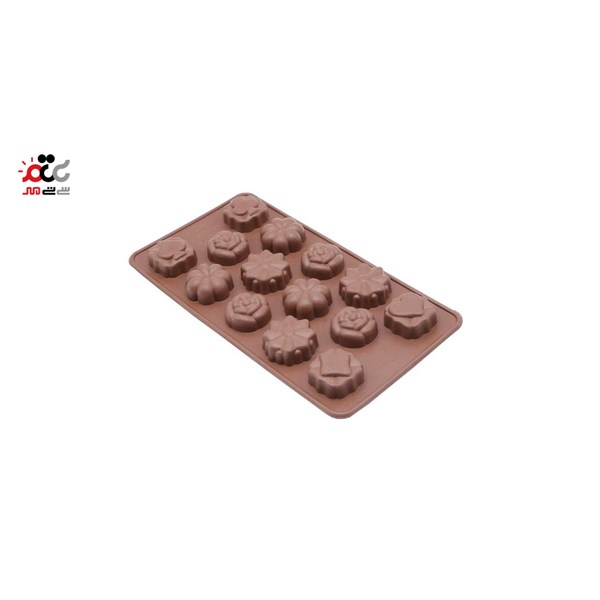 قالب شکلات سیلیکونی طرح مختلط کد 3110