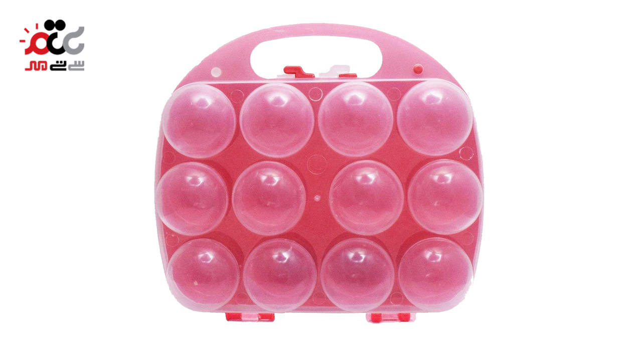 جا تخم مرغی پلاستیکی مدل 12 خانه