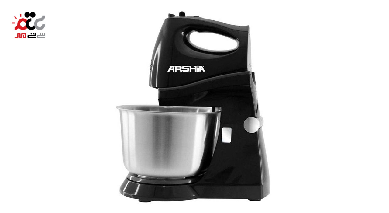 همزن کاسه دار استیل عرشیا مدل HM135-2058