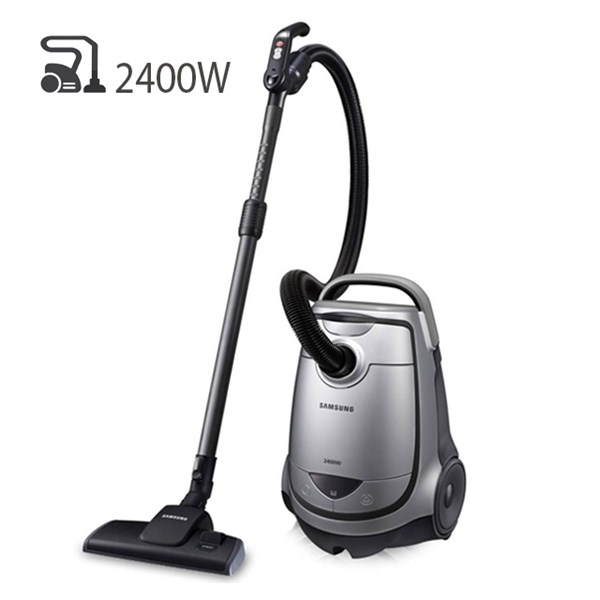 جارو برقی کیسه دار سامسونگ مدل Crown توان 2400 وات