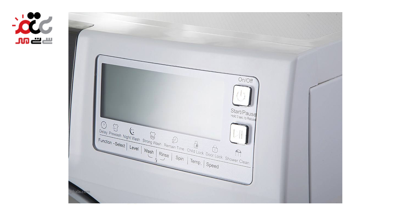 ماشین لباسشویی میدیا مدل 14815 w تمام لمسی ظرفیت 8 کیلو گرم