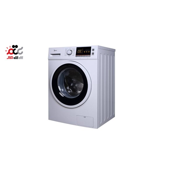 ماشین لباسشویی میدیا مدل  WU 14801 W LED ظرفیت 8 کیلوگرم