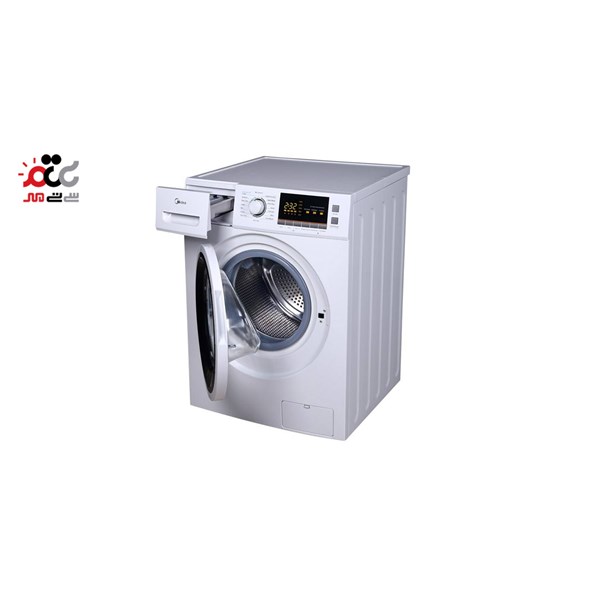ماشین لباسشویی میدیا مدل  WU 14801 W LED ظرفیت 8 کیلوگرم
