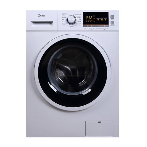 ماشین لباسشویی میدیا مدل  WU 14801 W LED ظرفیت 8 کیلوگرم