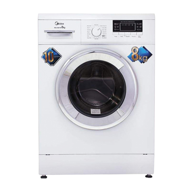 ماشین لباسشویی میدیا مدل 14804 W ظرفیت 8 کیلو گرم