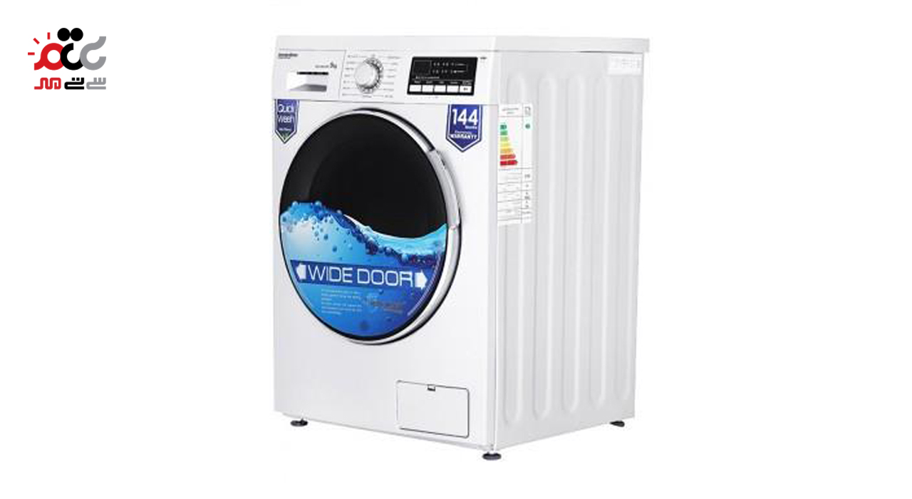 ماشین لباسشویی پاکشوما مدل WFU-90412 ظرفیت 9 کیلوگرم 
