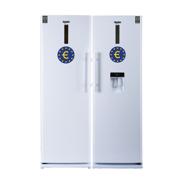 یخچال و فریزر دو قلوی یورو استار مدل EYP-19