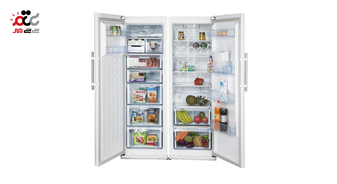 یخچال و فریزر دو قلوی یورو استار مدل EYP-19