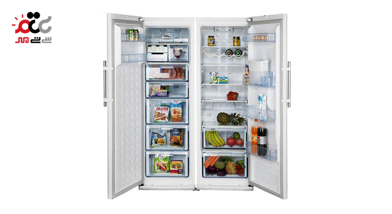 یخچال فریزر  دوقلو نیکسان مدل NF592DNSB-ICE