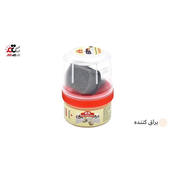 واکس کفش گرد بلدرچین 60 میلی لیتری