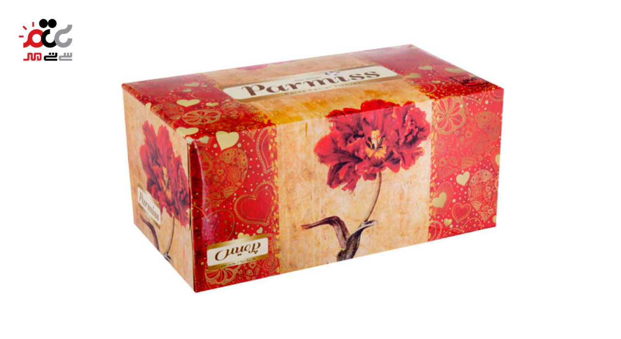 ارزانترین دستمال کاغذی طرح دار پرمیس 150 برگ دو لا
