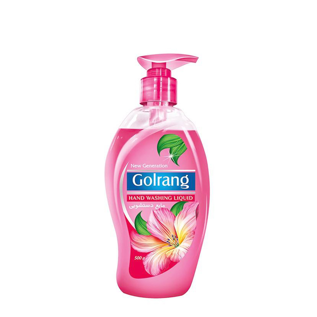 مایع دستشویی صدفی صورتی گلرنگ 500 گرمی