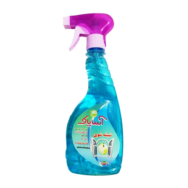 اسپری شیشه پاک کن آساپاک 500 گرمی