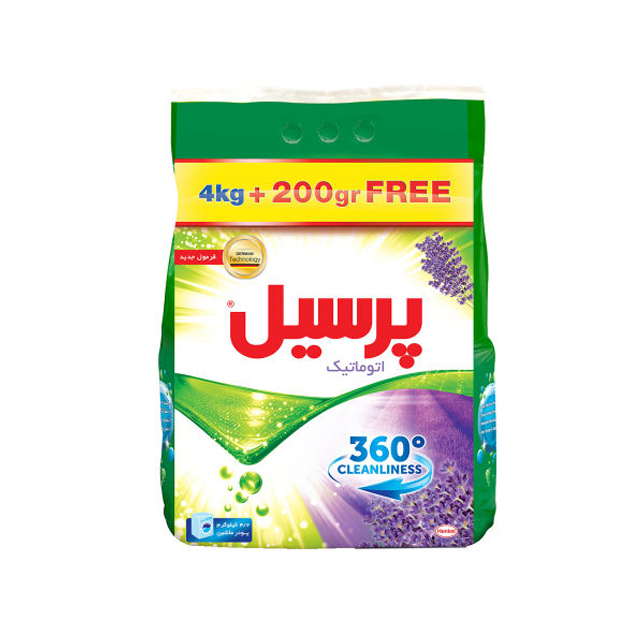 پودر لباسشویی ماشینی پاکتی پرسیل 4200 گرمی