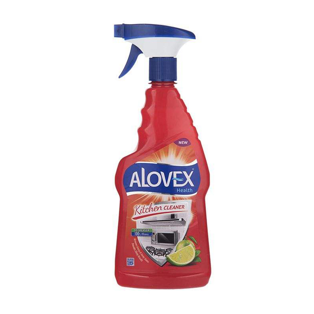اسپری پاک کننده سطوح آشپزخانه آلوکس با رایحه لیمو 700 میلی لیتری