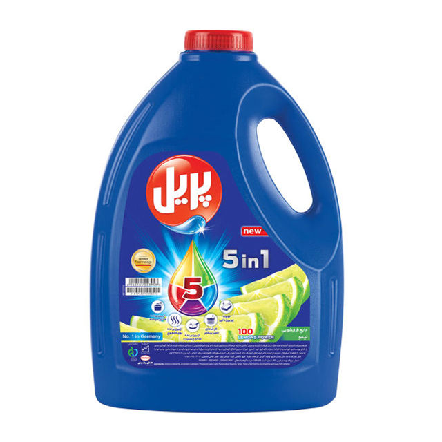 مایع ظرفشویی با رایحه لیمو پریل 3750 گرمی