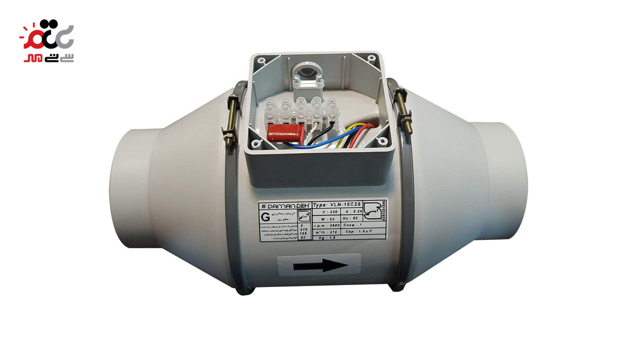 فن بین کانالی دمنده مدل VLN-10C2S 