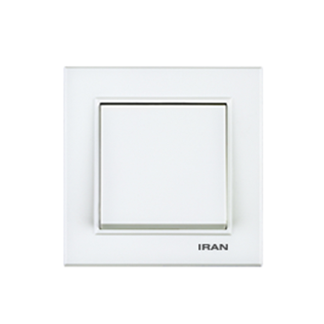 کلید یک پل ایران الکتریک مدل برلیان