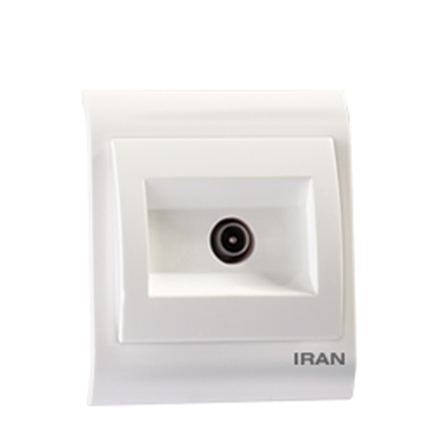 فیش بلندگو ایران الکتریک مدل 2009 سفید