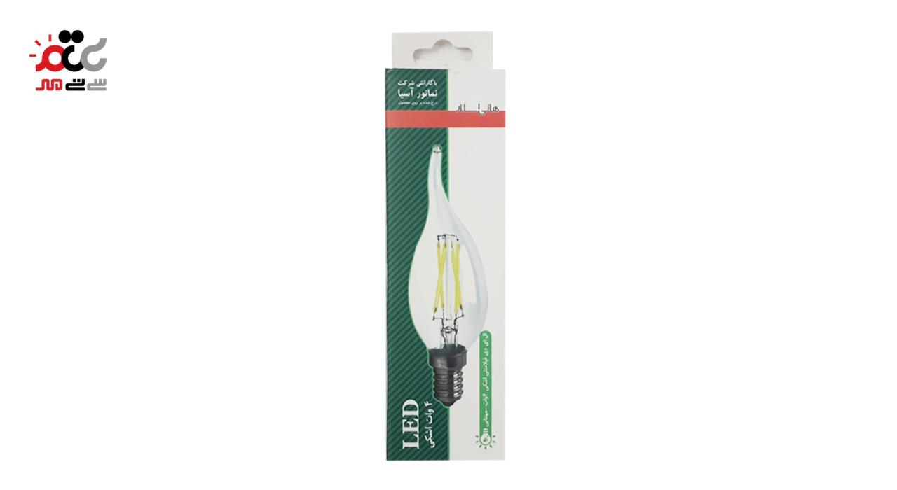 لامپ ال ای دی فیلامنتی اشکی 4 وات هالی استار مدل Tailed 