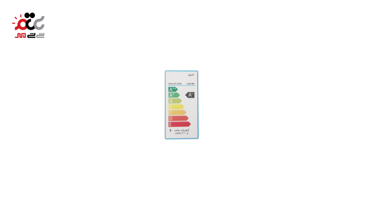 لامپ ال ای دی فیلامنتی اشکی 4 وات هالی استار مدل Tailed 