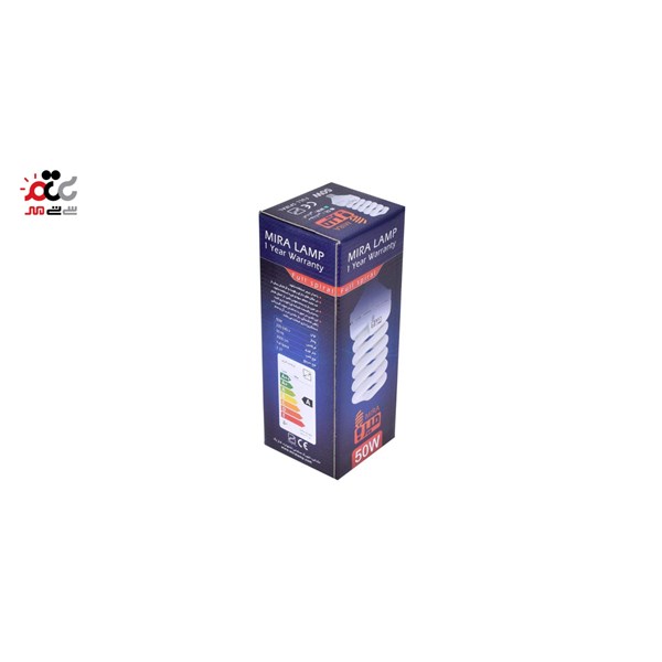 لامپ کم مصرف 50 وات میرا مدل تمام پیچ پایه E27