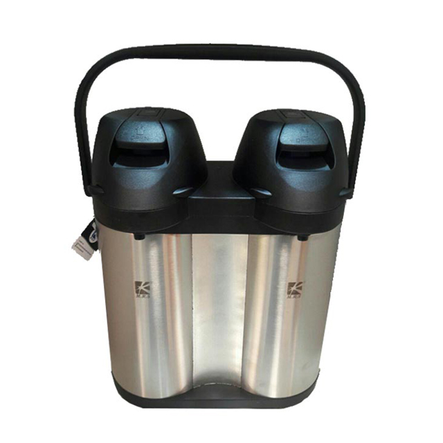 فلاسک پمپی دو قلو ام آر اس مدل 3001 ظرفیت 3.8 لیتر