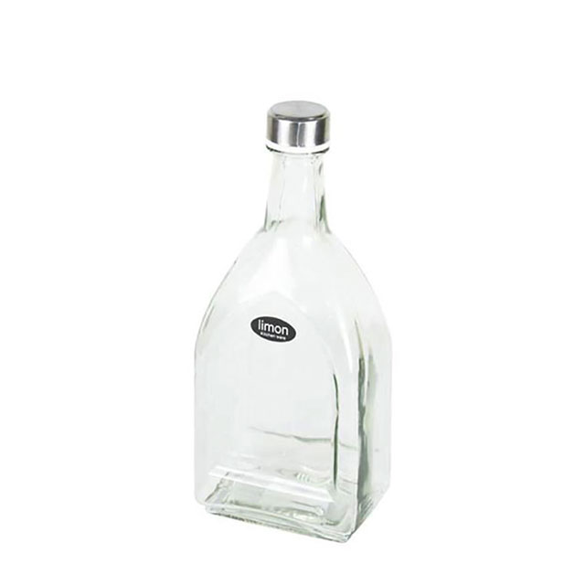 بطری کتابی درب استیل لیمون