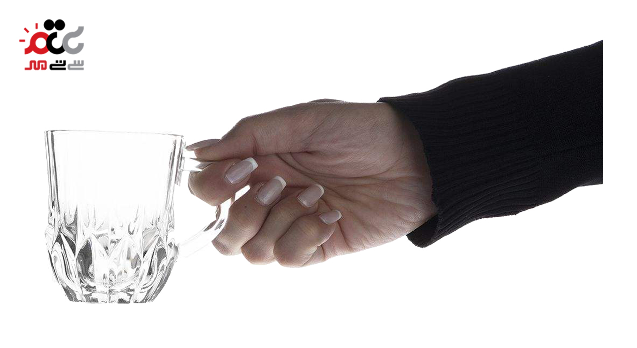 استکان شیشه و بلور اصفهان مدل مونتانا بسته 6 عددی