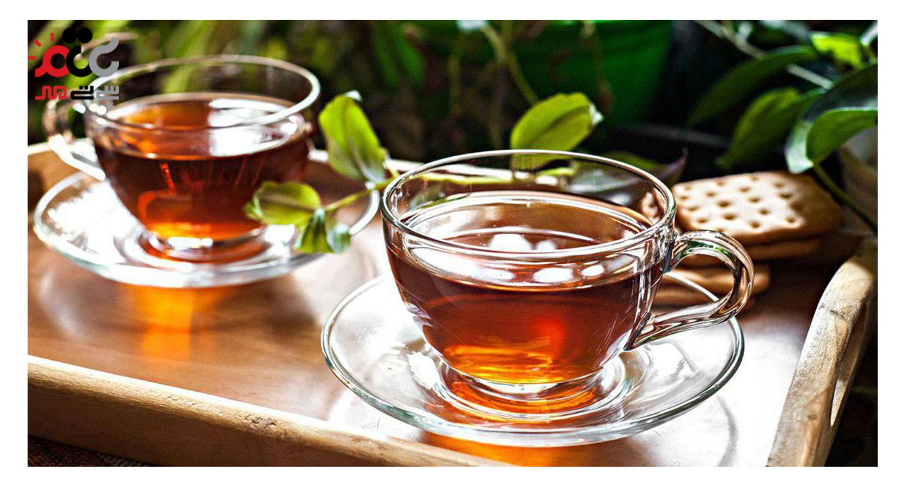 فنجان و نعلبکی بلور کاوه مدل مرجان بسته 6 عددی