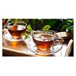 فنجان و نعلبکی بلور کاوه مدل مرجان بسته 6 عددی